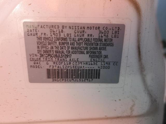2018 NISSAN KICKS S - 3N1CP5CU9JL512917