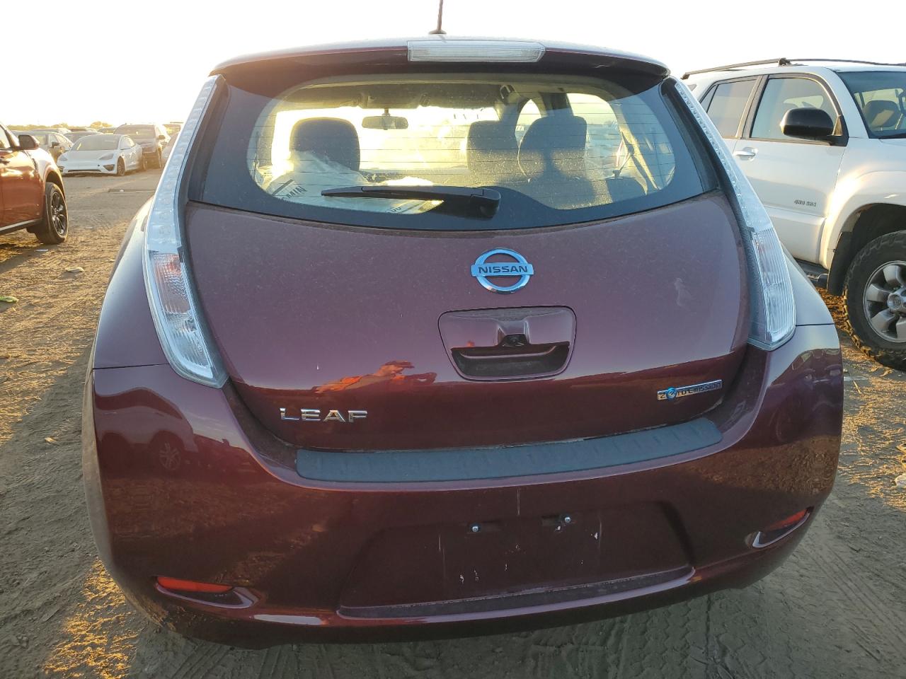 Lot #2972553933 2017 NISSAN LEAF S