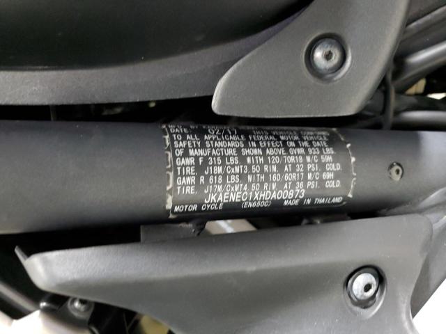 2017 KAWASAKI EN650 C - JKAENEC1XHDA00873