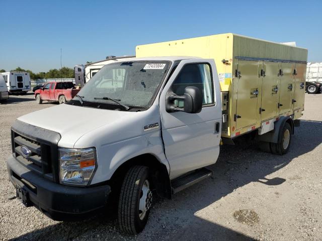 FORD ECONOLINE 2017 white cutaway gas 1FDXE4FS0HDC69065 photo #3