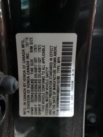 VIN 2HKRM4H58GH716788 2016 Honda CR-V, EX no.13