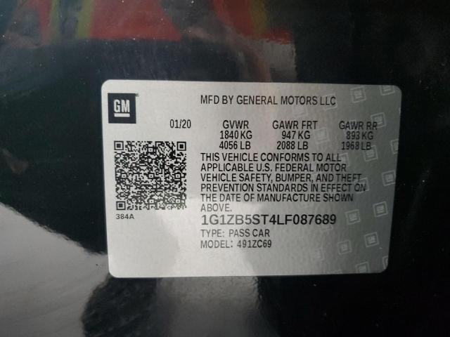 2020 CHEVROLET MALIBU LS - 1G1ZB5ST4LF087689