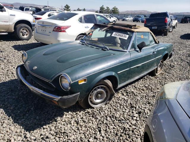 FIAT 124 SPIDER 1972 green   124CS10127996 photo #1