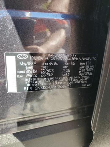 2023 HYUNDAI SANTA FE S - 5NMS24AJ6PH581239