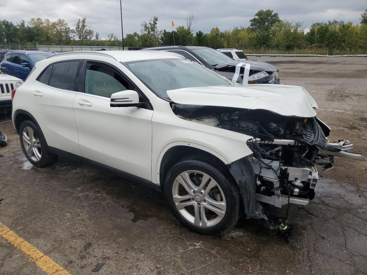 Lot #2876760401 2015 MERCEDES-BENZ GLA 250 4M