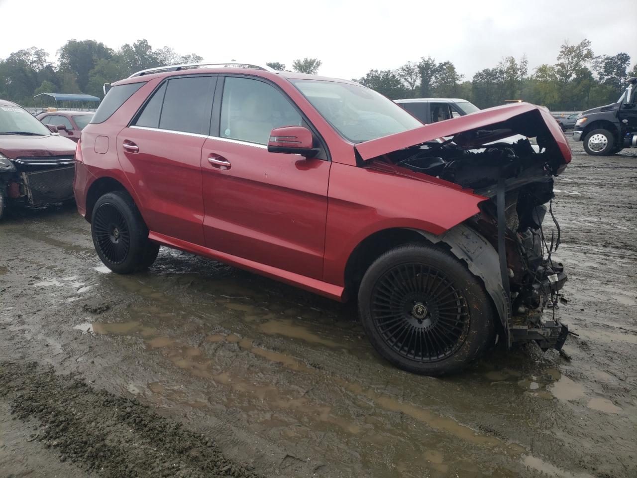 Lot #2945384480 2016 MERCEDES-BENZ GLE 350 4M