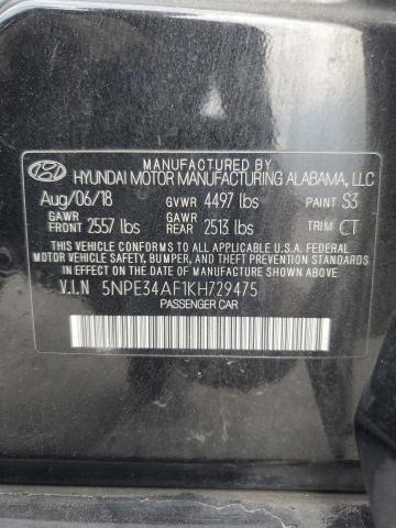 2019 HYUNDAI SONATA LIM - 5NPE34AF1KH729475