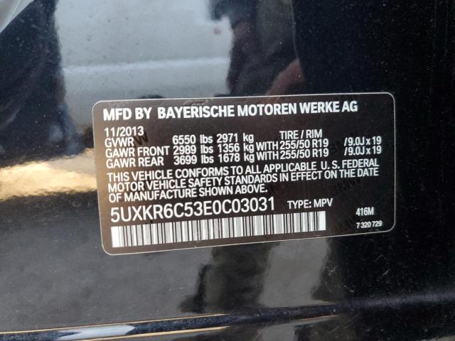 VIN 5UXKR6C53E0C03031 2014 BMW X5, Xdrive50I no.13