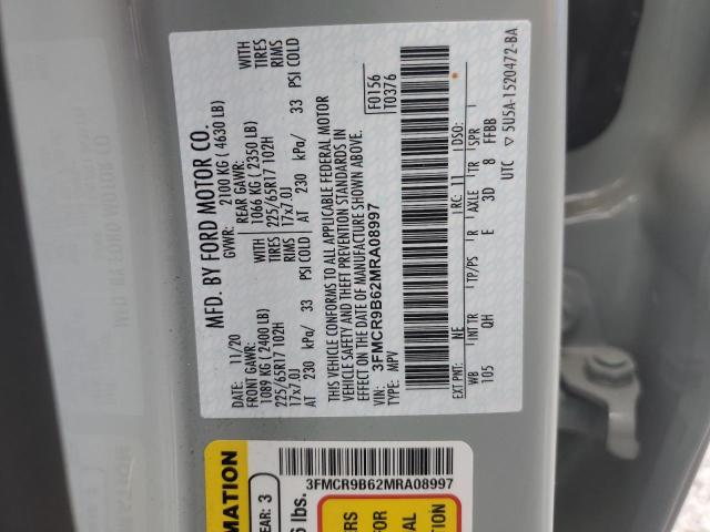 2021 FORD BRONCO SPO - 3FMCR9B62MRA08997