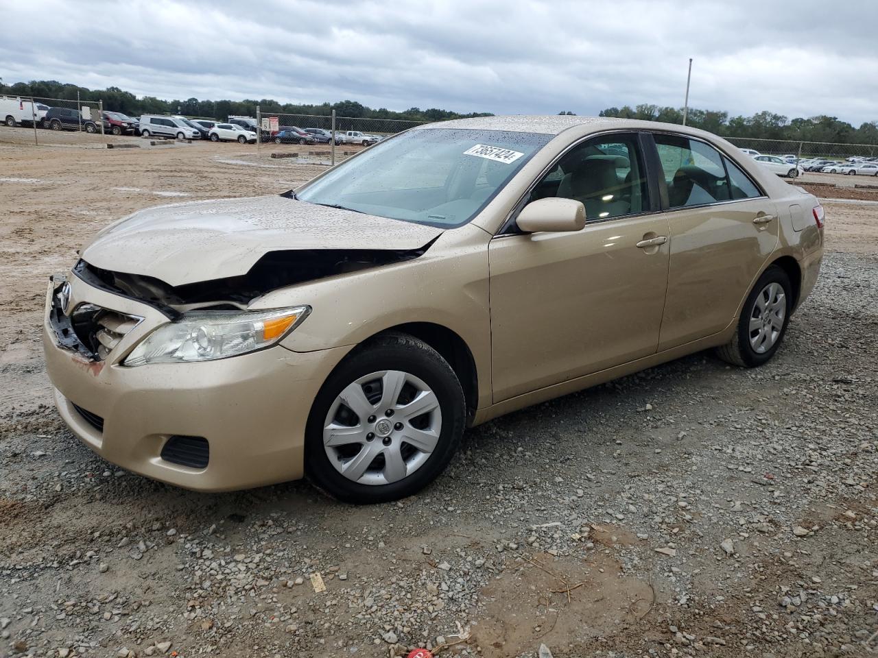 TOYOTA CAMRY BASE 2011 gold  gas 4T1BF3EK5BU642479 photo #1