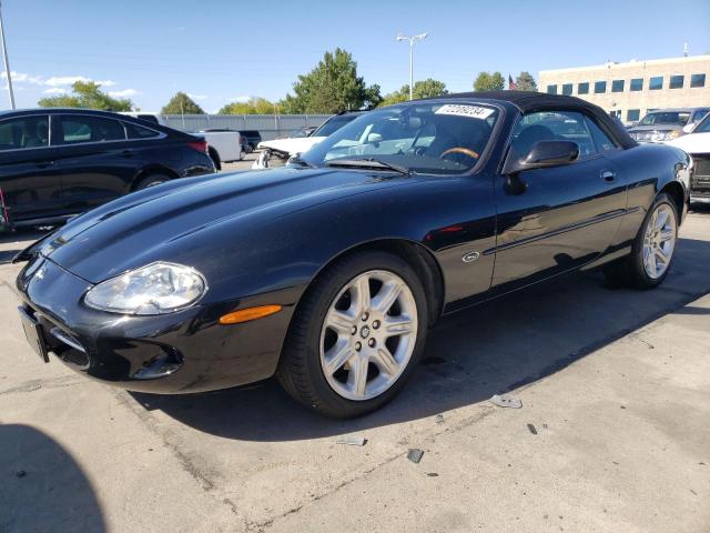 JAGUAR XK8 2000 black  gas SAJJA42C8YNA10777 photo #1