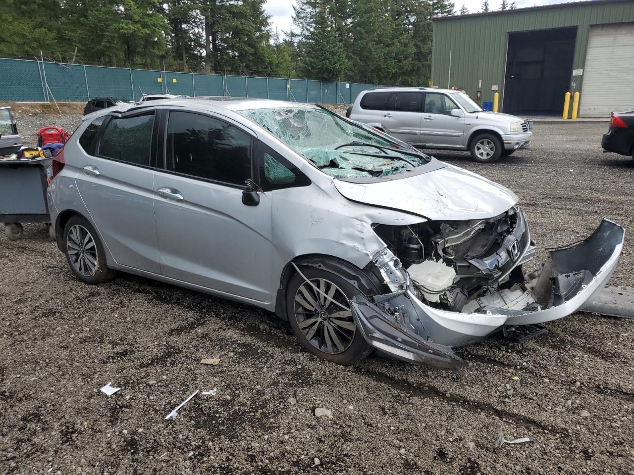 Lot #2994133411 2015 HONDA FIT EX