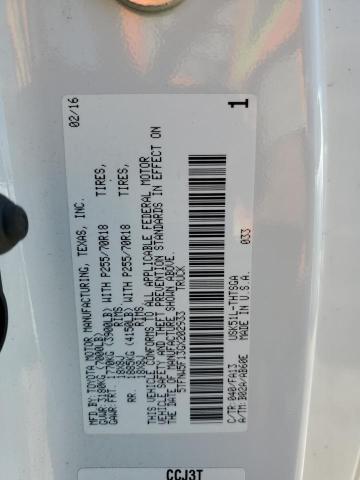 2016 TOYOTA TUNDRA SR - 5TFNW5F13GX202933