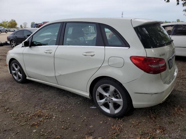 MERCEDES-BENZ B250 2014 white hatchbac gas WDDMH4EB9EJ290158 photo #3