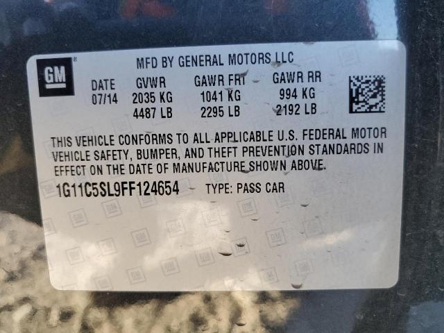 2015 CHEVROLET MALIBU 1LT - 1G11C5SL9FF124654