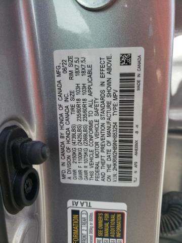 2022 HONDA CR-V EXL - 2HKRW2H89NH653254