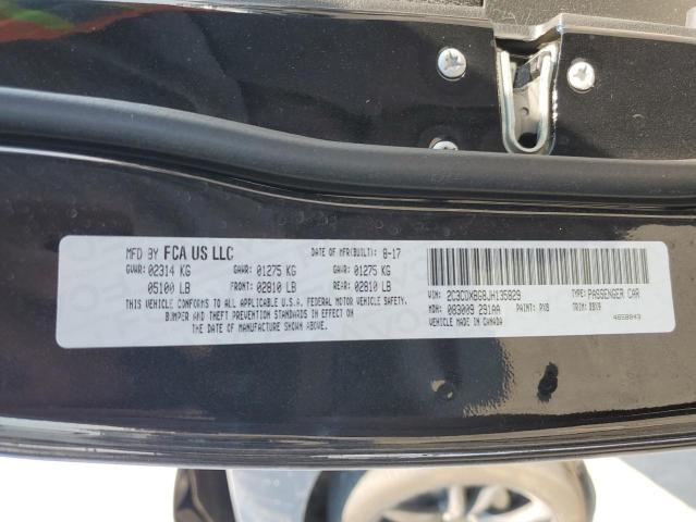 2018 DODGE CHARGER SX - 2C3CDXBG8JH135829