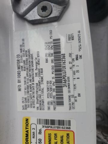 VIN 3FA6P0LU7ER162368 2014 Ford Fusion, Se Hybrid no.12