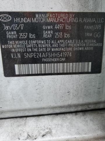 2017 HYUNDAI SONATA SE - 5NPE24AF5HH541974