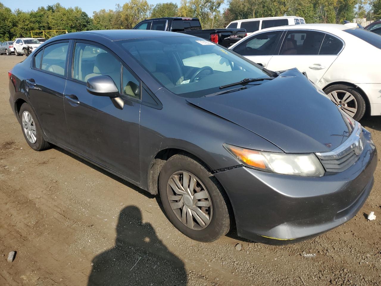 Lot #3030407468 2012 HONDA CIVIC LX