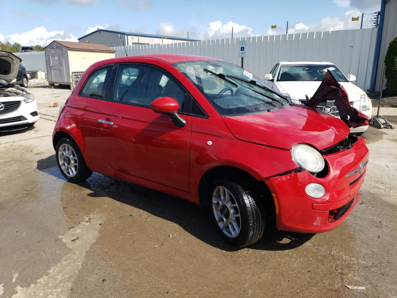 Lot #2916448004 2012 FIAT 500 POP