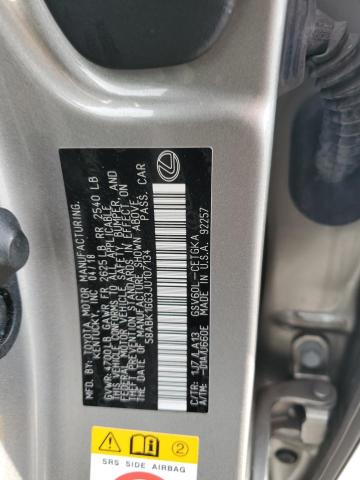 2018 LEXUS ES 350 - 58ABK1GG3JU107134