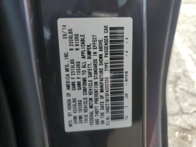 2015 HONDA ACCORD EX - 1HGCT1B75FA002335