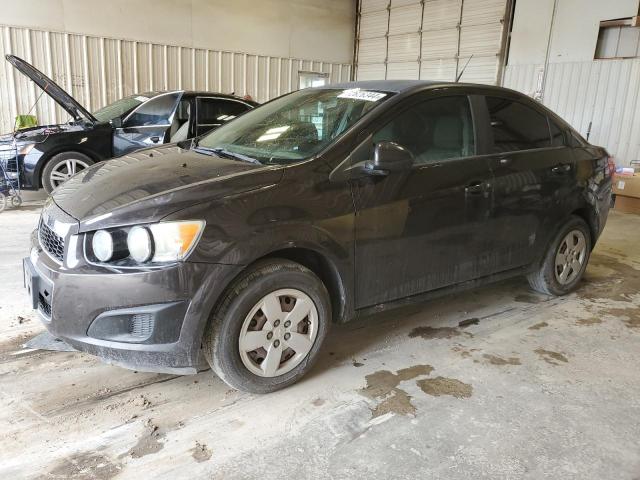 CHEVROLET SONIC LS 2014 gray  gas 1G1JB5SH1E4159231 photo #1