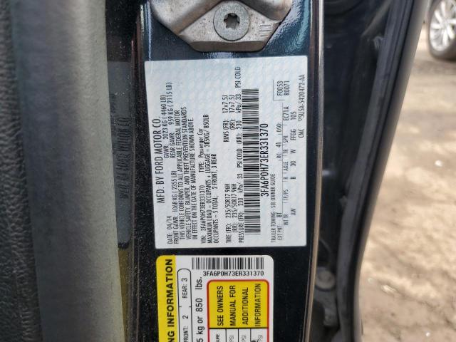 VIN 3FA6P0H73ER331370 2014 Ford Fusion, SE no.12