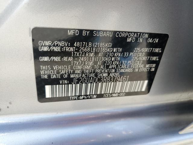 2024 SUBARU CROSSTREK - JF2GUADC3R8379461