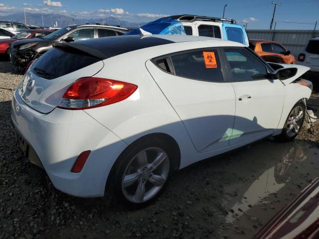 HYUNDAI VELOSTER 2015 white  gas KMHTC6ADXFU227833 photo #4