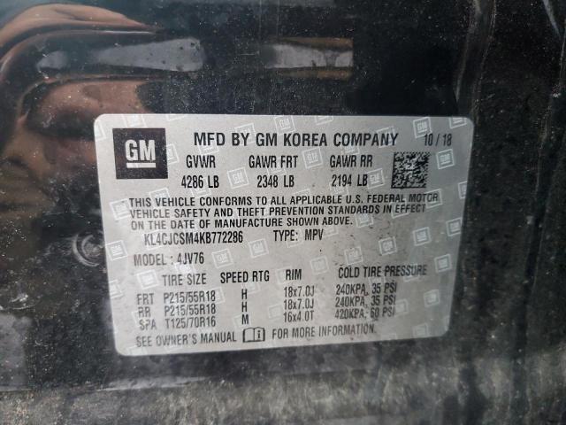 VIN KL4CJCSM4KB772286 2019 Buick Encore, Essence no.13