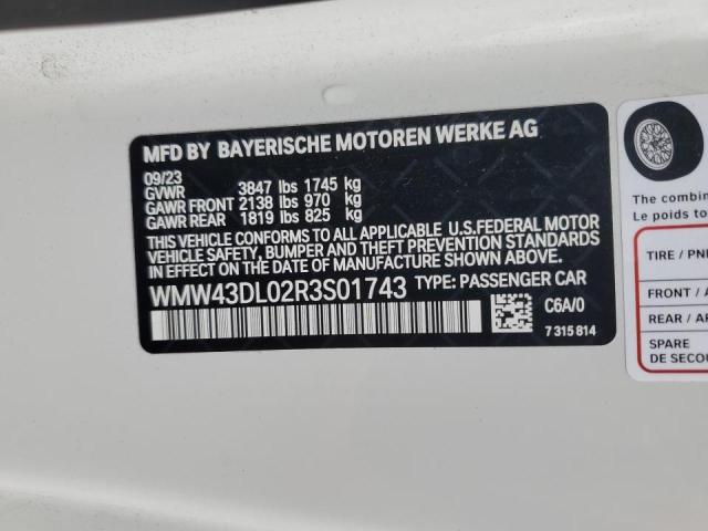 2024 MINI COOPER S - WMW43DL02R3S01743