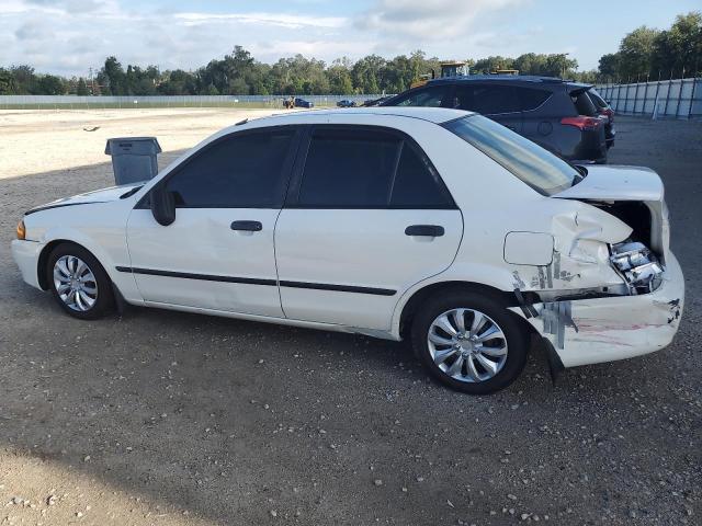 MAZDA PROTEGE DX 1999 white sedan 4d gas JM1BJ2224X0107532 photo #3