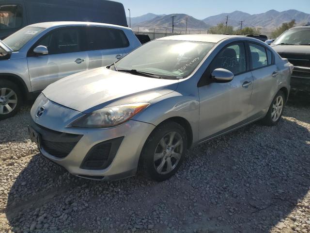 MAZDA 3 I 2010 silver  gas JM1BL1SGXA1318803 photo #1