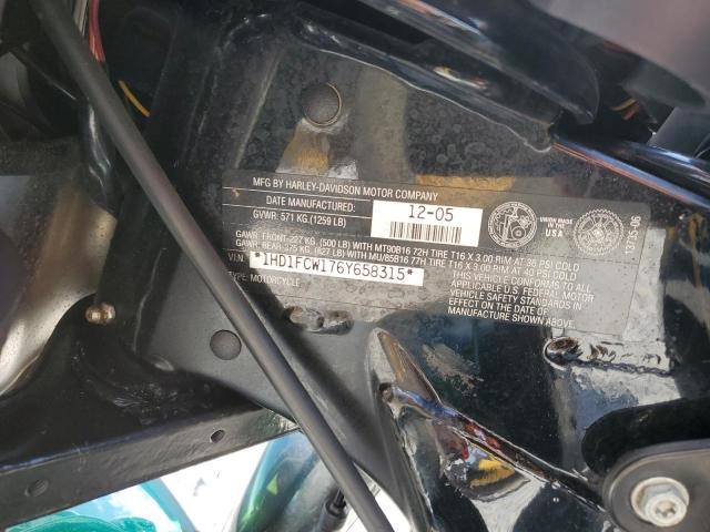 2006 HARLEY-DAVIDSON FLHTCUI 1HD1FCW176Y658315