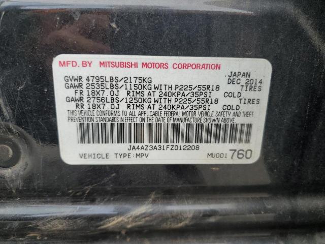 2015 MITSUBISHI OUTLANDER - JA4AZ3A31FZ012208