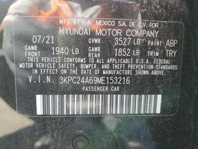 2021 HYUNDAI ACCENT SE - 3KPC24A69ME153216
