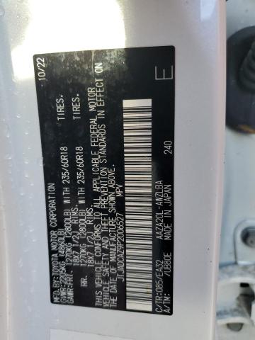 2023 LEXUS NX 250 JTJADCAZ9P2006527