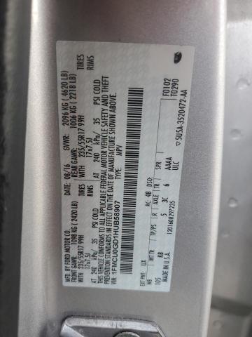 VIN 1FMCU0GD1HUB58907 2017 Ford Escape, SE no.13