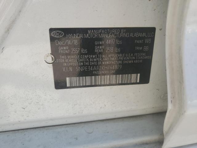 2019 HYUNDAI SONATA LIM - 5NPE34AF2KH764879