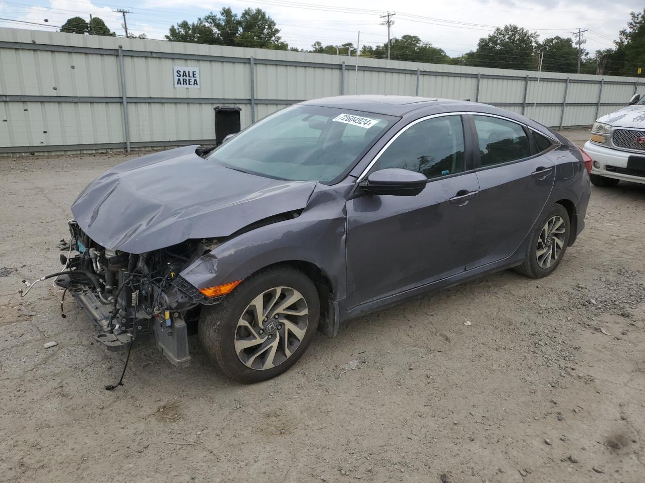 2HGFC2F73HH525564 HONDA CIVIC EX 2017