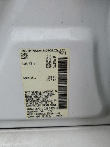 2015 NISSAN ALTIMA 2.5 - 1N4AL3AP0FC184099