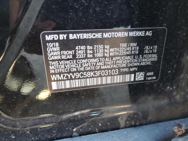 2019 MINI COOPER JCW WMZYV9C58K3F03103