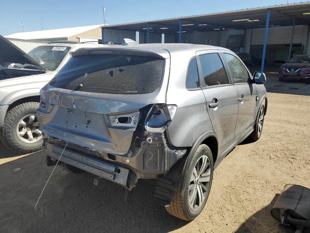 Lot #2919373385 2021 MITSUBISHI OUTLANDER