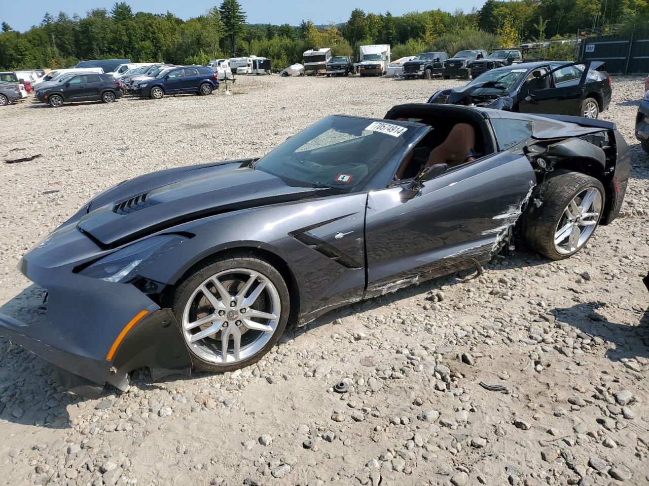 Lot #2909796287 2014 CHEVROLET CORVETTE S