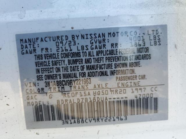 2024 NISSAN SENTRA SV - 3N1AB8CV9RY221963
