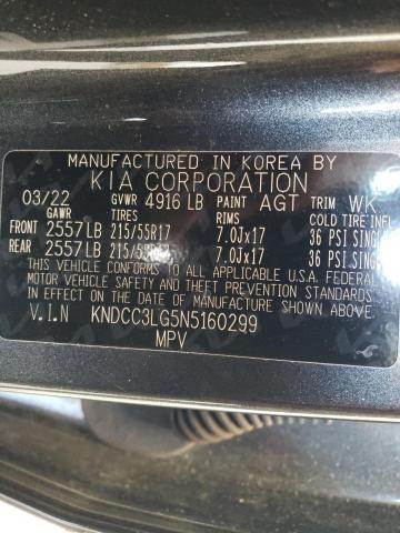 2022 KIA NIRO S - KNDCC3LG5N5160299
