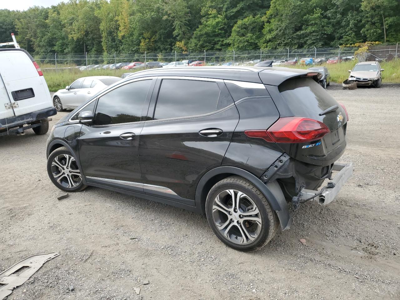 CHEVROLET BOLT EV PR 2020 black  electric 1G1FZ6S07L4134168 photo #3