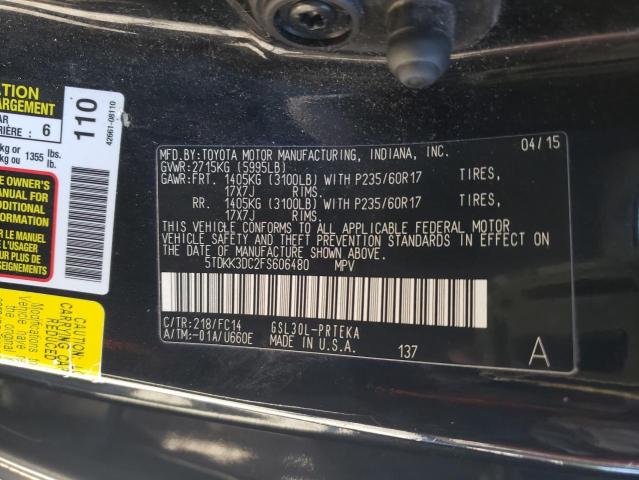 VIN 5TDKK3DC2FS606480 2015 Toyota Sienna, LE no.13